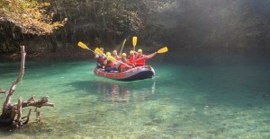 Rafting at Voidomatis river in Epirus